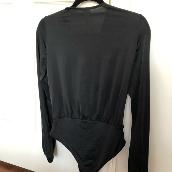 Brand new long sleeve plunge bodysuit - Picture 2 of 2